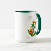 Mug Carthamus Tinctoria (Devant droit)
