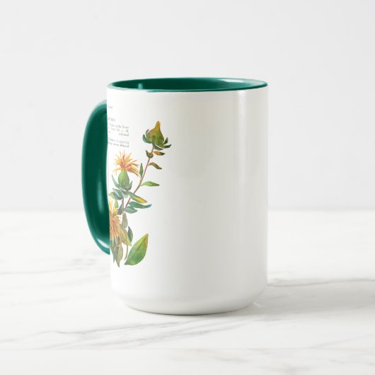 Mug Carthamus Tinctoria (Devant gauche)