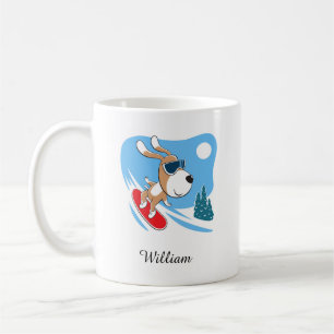 Mug Cartographie Chien mignon Chien Chien Chien Chien 