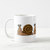 Mug Cartographie d'escargot (Gauche)