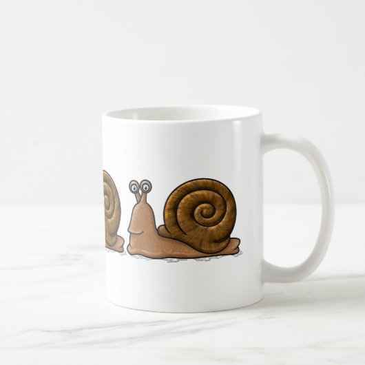 Mug Cartographie d'escargot (Droite)