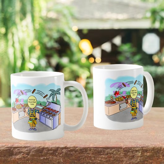 Mug Cartographie principale du grill