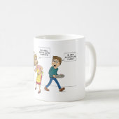 Mug Cartographie : Un truc comme un vélo de briqueteri (Devant droit)