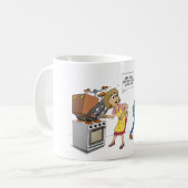 Mug Cartographie : Un truc comme un vélo de briqueteri (Devant gauche)