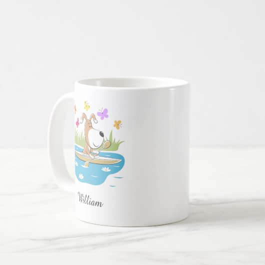 Mug Cartographier Chien mignon Chien Chien Chien Chien (Devant gauche)