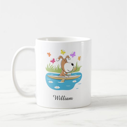 Mug Cartographier Chien mignon Chien Chien Chien Chien (Gauche)