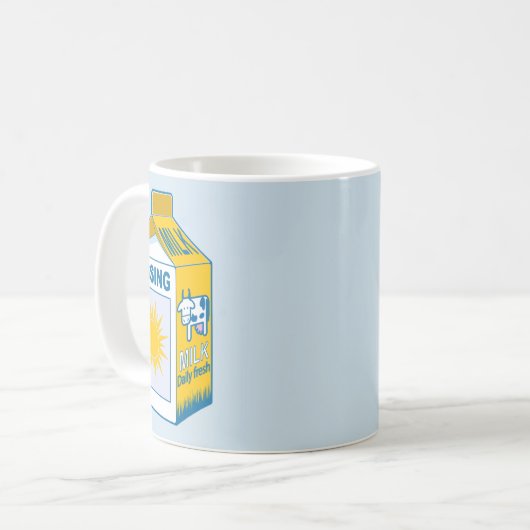 Mug Carton de lait manquant Sun (Devant gauche)