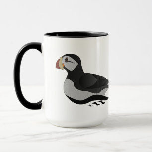 Mug Carton de natation adorable à la corne