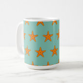 Mug Carton d'Épis orange mignon (Devant gauche)