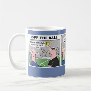 Mug Carton Jaune au Football