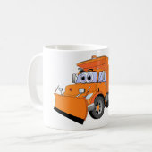 Mug Carton Orange Dump Truck (Devant gauche)