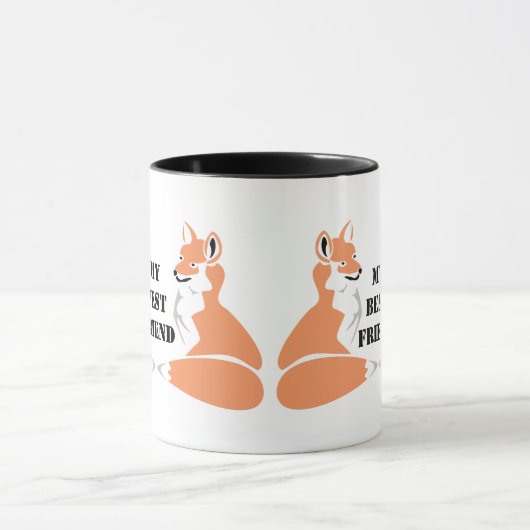 Mug Carton Sheltie Dog (Centre)