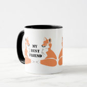 Mug Carton Sheltie Dog (Devant gauche)