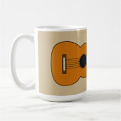 Mug Carton simple de guitare acoustique (Gauche)