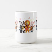 Mug 🎵 Cartoon Animal Music Party – Fun & Cute Musical (Centre)