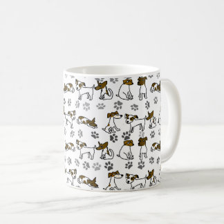 Mug Cartoon avec Jack Russell Terrier