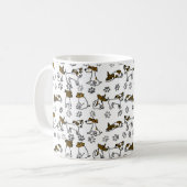 Mug Cartoon avec Jack Russell Terrier (Devant gauche)