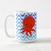 Mug Cartoon bleu épaisse (Gauche)