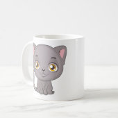 Mug Cartoon British Shorthair Cat (Devant gauche)