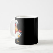 Mug Cartoon Chicken Cook Rooster Chef Kitchen _1  (Devant gauche)