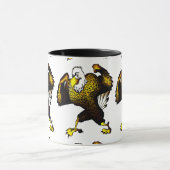 Mug Cartoon Combattre l'aigle (Centre)