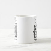 Mug Cartoon de chaise électrique défectueuse - Drôle (Centre)