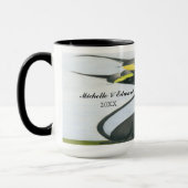 Mug Cartoon de chats gris et noir (Gauche)