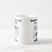 Mug Cartoon Entretien de Véhicule (Centre)