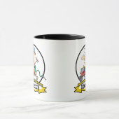 MUG CARTOON HOMME LE PLUS HAUT DU MONDE (Centre)