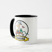 MUG CARTOON HOMME LE PLUS HAUT DU MONDE (Devant gauche)