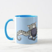 Mug Cartoon Kitty avec boule de fil (Gauche)