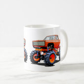 Mug Cartoon monster truck (Devant droit)