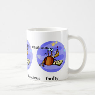 Mug Cartoon personnalisable Cancer Caractéristiques du