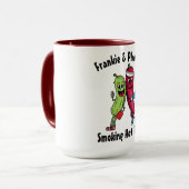 Mug Cartoon Pickleball Team Hot Dill (Devant gauche)