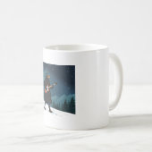 Mug Cartoon Rocker Dog Under the Stars (Devant droit)