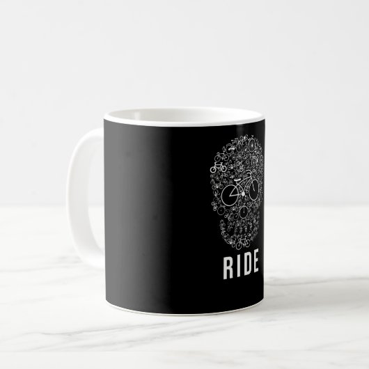 Mug Cartouche crâne (Devant gauche)