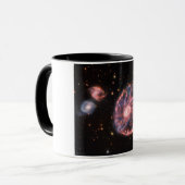 Mug Cartwheel Galaxy, James Webb Télescope Spatial (Devant gauche)