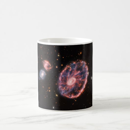 Mug Cartwheel Galaxy, James Webb Télescope Spatial (Centre)