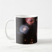 Mug Cartwheel Galaxy JWST James Webb Télescope spatial (Gauche)