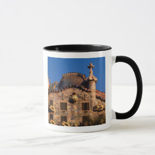 Mug Casa Batilo, architecture Gaudi, Barcelone,