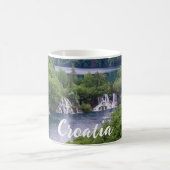 Mug Cascade cascade avec forêt verte en Croatie (Centre)