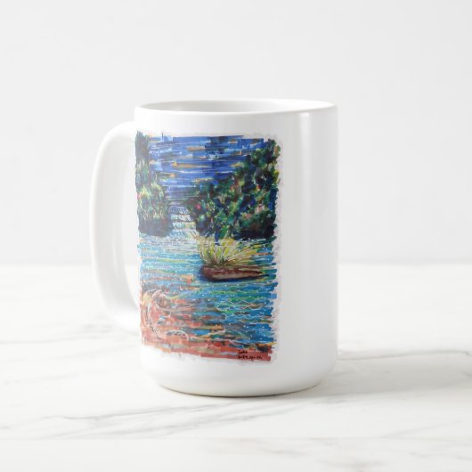 Mug Cascade colorée (Devant gauche)