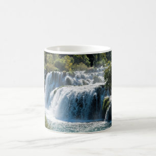 Mug Cascade dans le Parc national de Krka - Dalmatie,