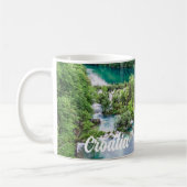 Mug Cascade de cascade dans le parc des lacs Plitvice, (Gauche)