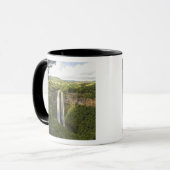Mug Cascade de Chamarel-la plus élevée de Maurice, plu (Devant gauche)