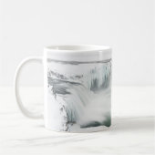 Mug Cascade de Godafoss, hiver, Islande (Gauche)
