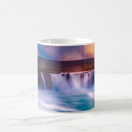 Mug Cascade de Goðafoss Islande (Centre)