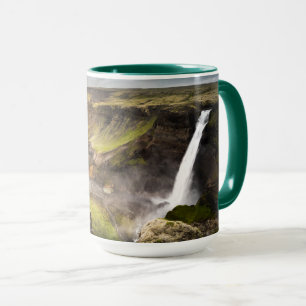 Mug Cascade de Haifoss Été en Islande