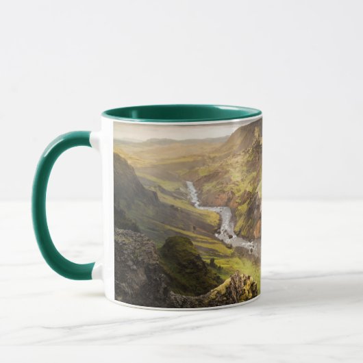 Mug Cascade de Haifoss | Été en Islande (Gauche)