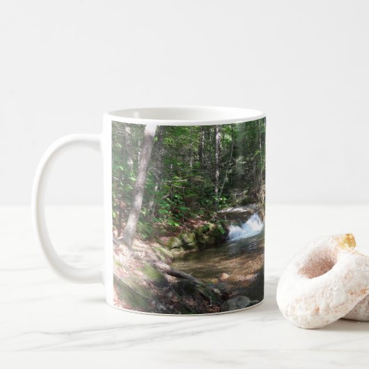 Mug Cascade de la rivière Pemigewasset I (Avec donut)